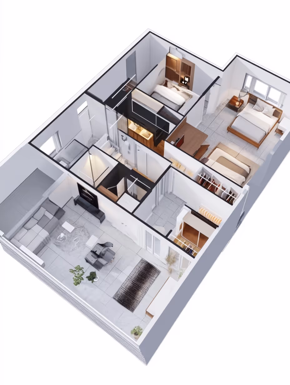 3d floor plan